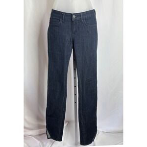 Rich & Skinny | Dark Wash Skinny Jeans Ankle Slit Made in USA | Size 26